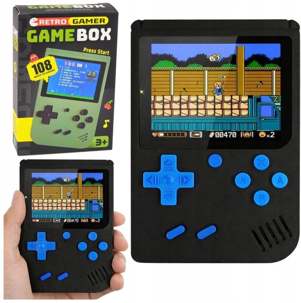 LeanToys Electronic Game Console Retro 108in1
