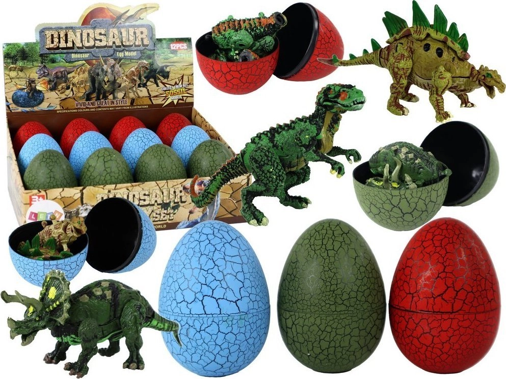 Figurka LeanToys Jajo Figurka Dinozaura 3