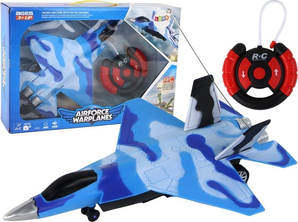 LeanToys Remote Controlled Fighter with Sound