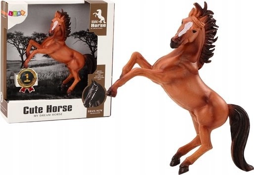 Figurka LeanToys Figurka Konia Brązowy Koń