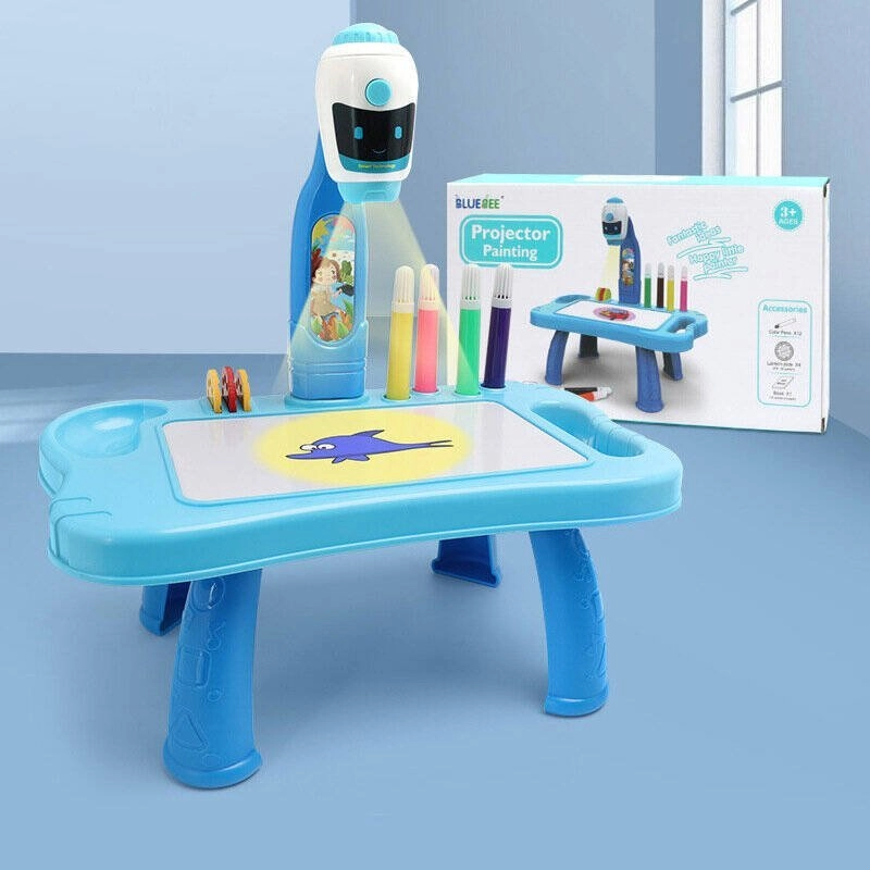 LeanToys Mini Projector Robot Table 2in1
