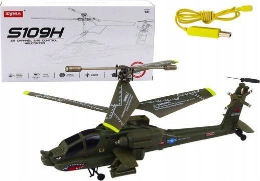 LeanToys Apache Remote Controlled RC Military
