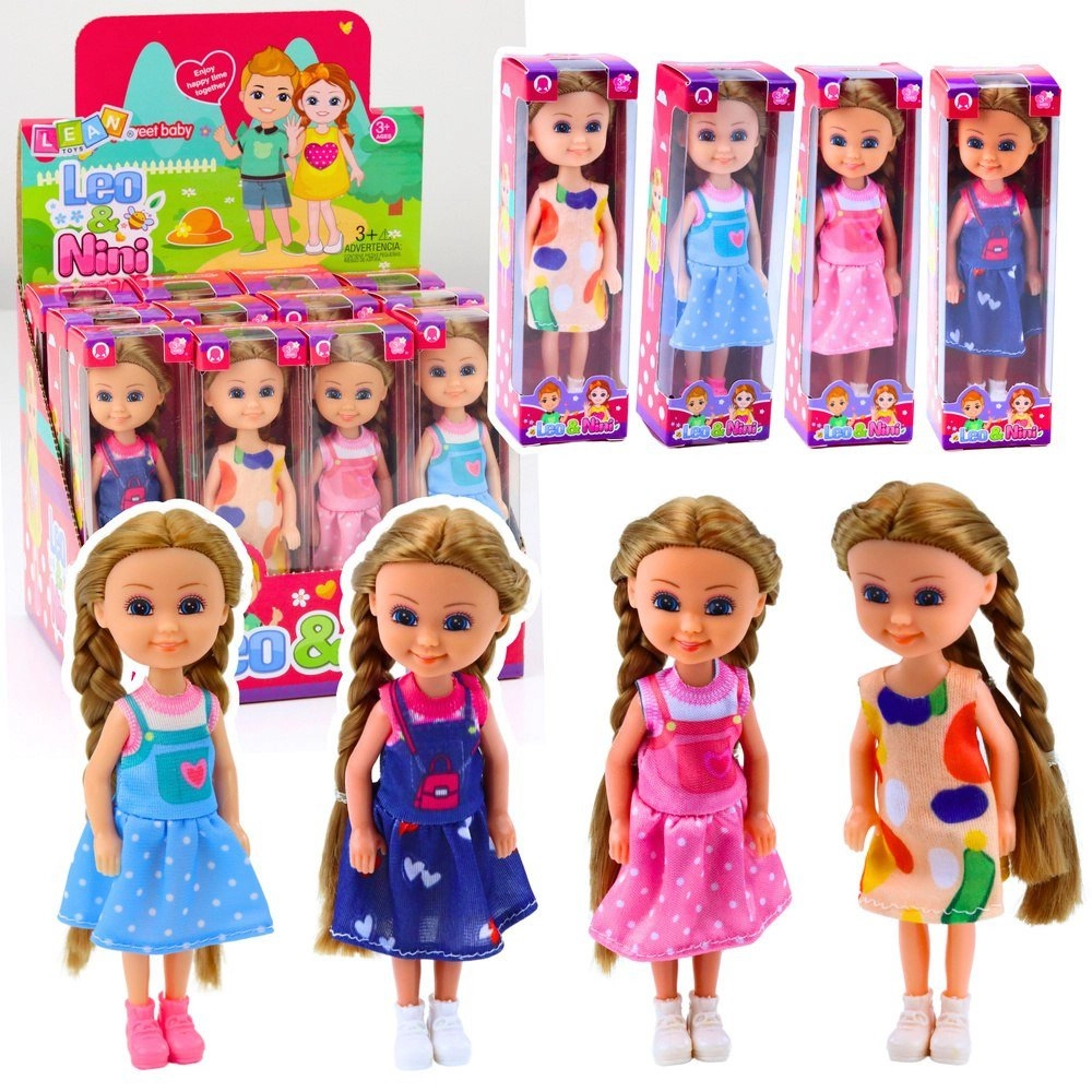 Mini Doll With Long Hair in