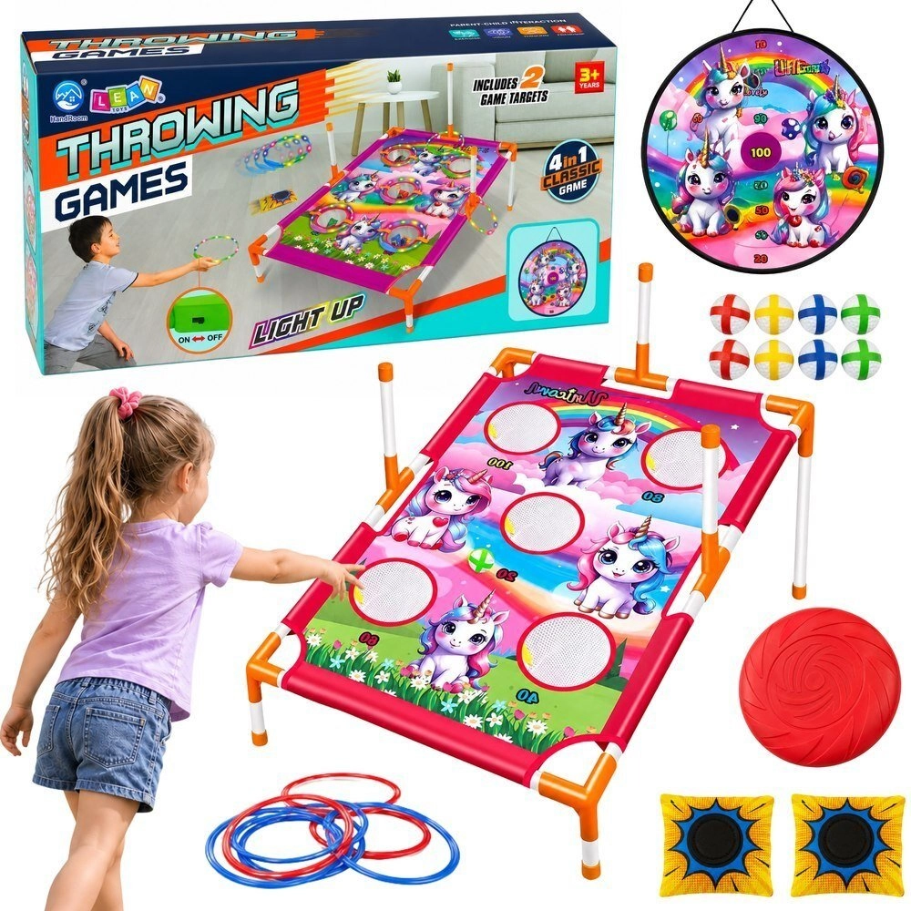 LeanToys Arcade Game Throw at a