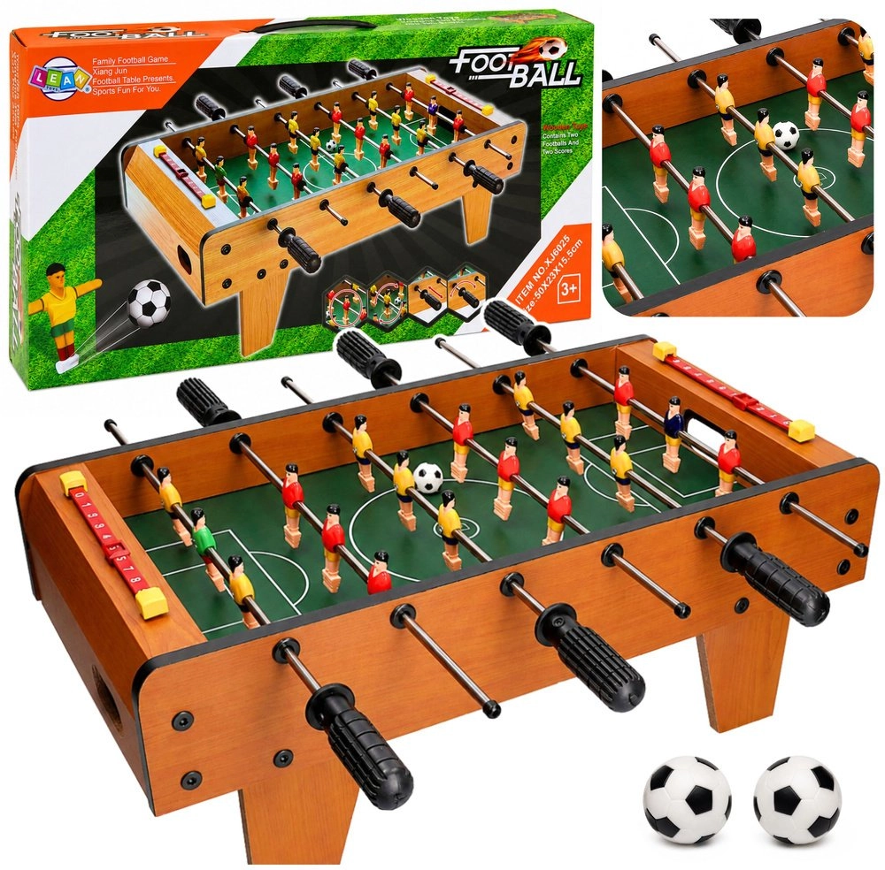 LeanToys Table Football Arcade Game Mini