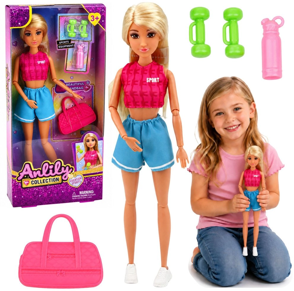 LeanToys Anlily Doll in Sports Suit