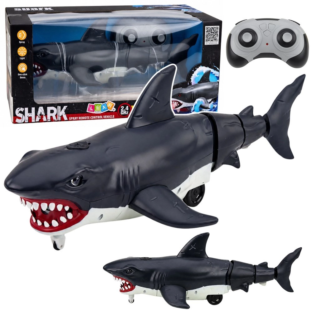 LeanToys RC Remote Control Shark Ride