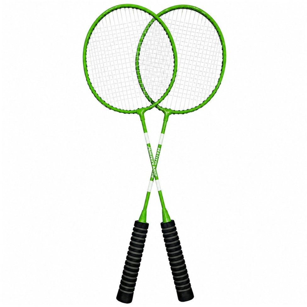LeanToys Badminton Set  Rackets  Shuttlecock  Cover