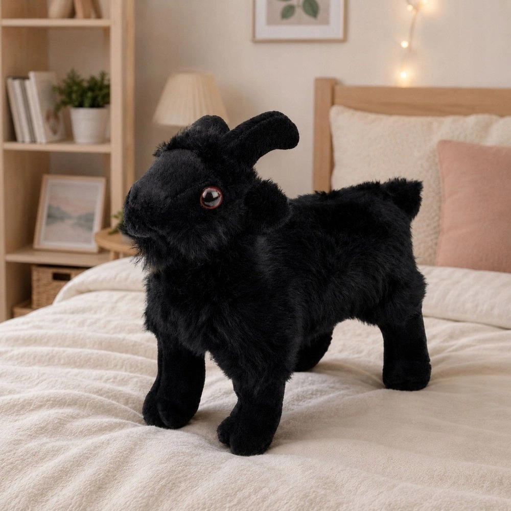 LeanToys Plush Cuddly Mascot Little Goat