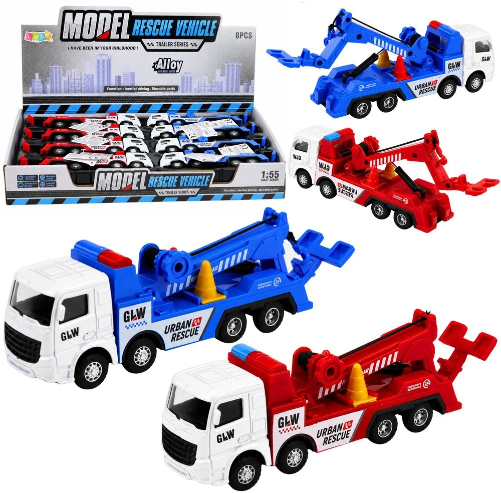 LeanToys Boom Truck Metal Cabin Adjustable
