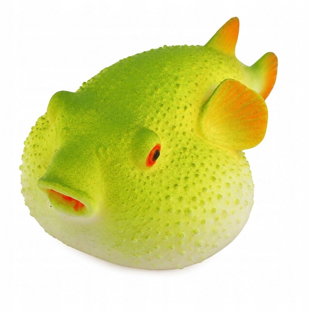 LeanToys Puffer Fish Figurine Rubber Figurine