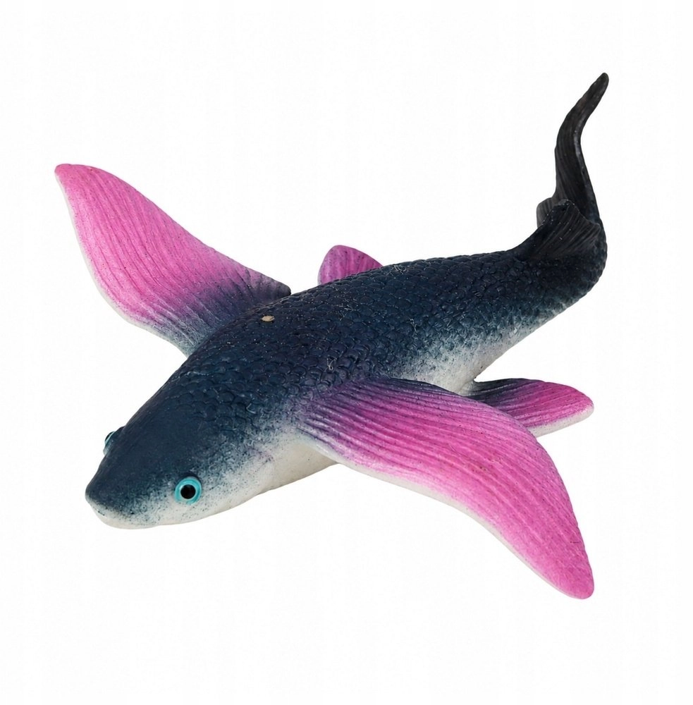 LeanToys Flying Fish Figure Rubber Figure