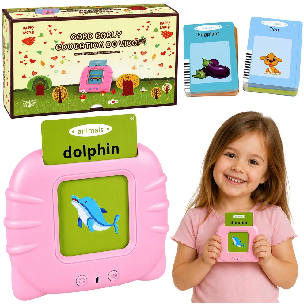 LeanToys Card Reader for Learning English