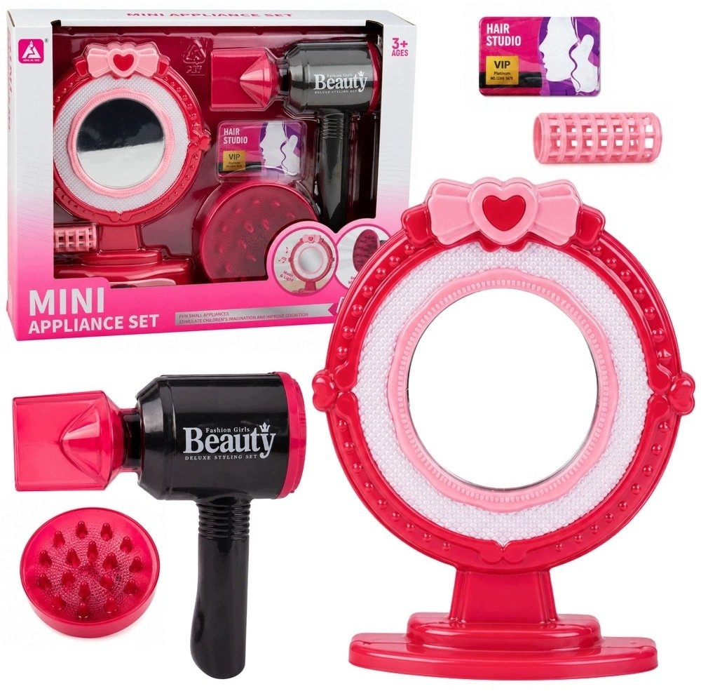 LeanToys Hair Styling Set Dryer Mirror