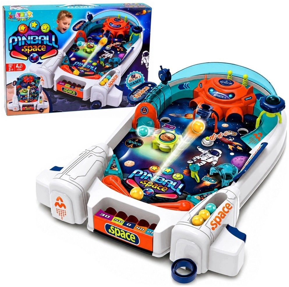 LeanToys Arcade Game Pinball Space Fliper