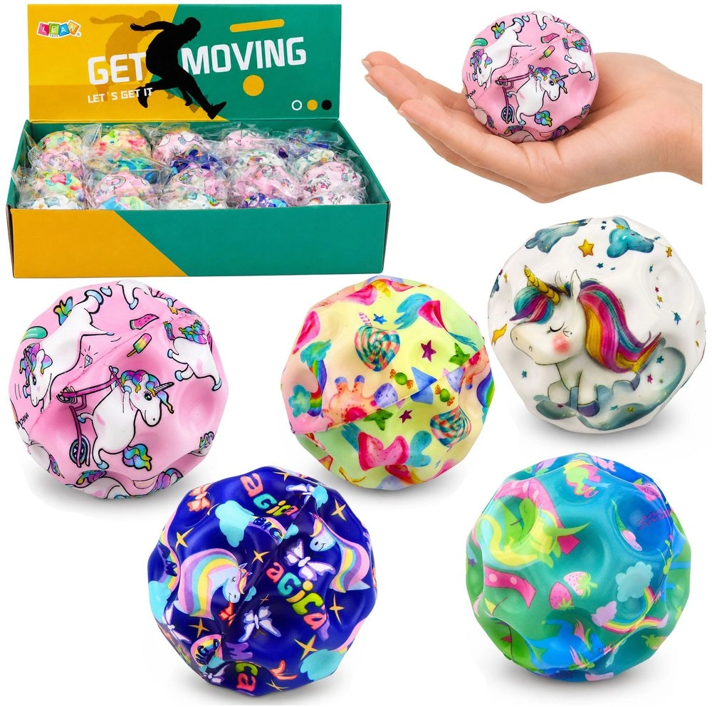 LeanToys Anti-stress Foam Ball with Dimples