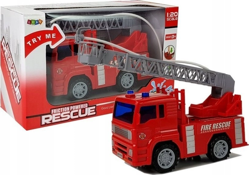 LeanToys Fire Truck Fire Department with