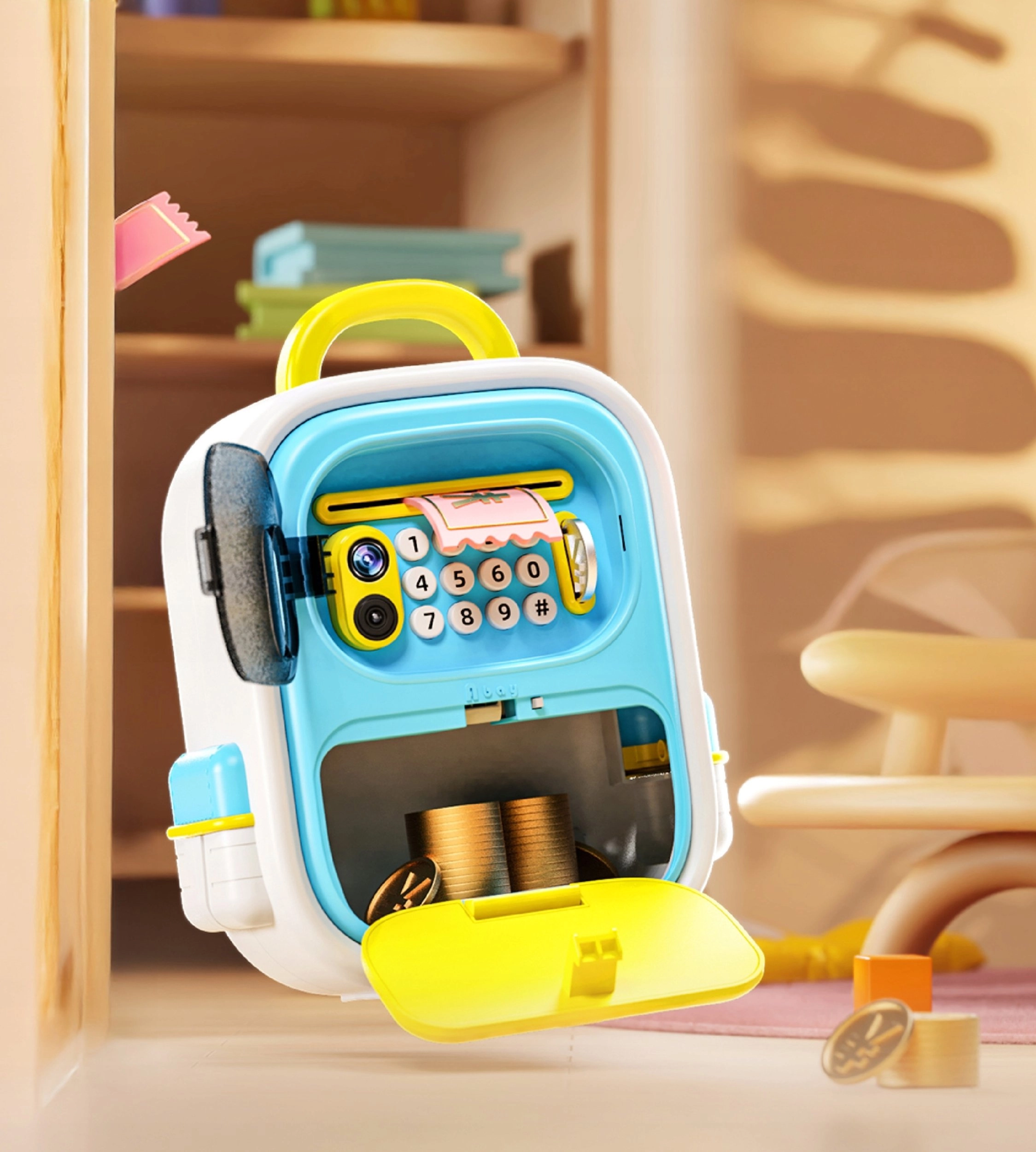 LeanToys B6D2 MONEY BOX SAFE BANK