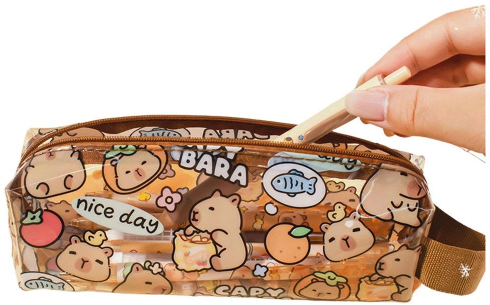Small School Pencil Case Capybara Toolbox