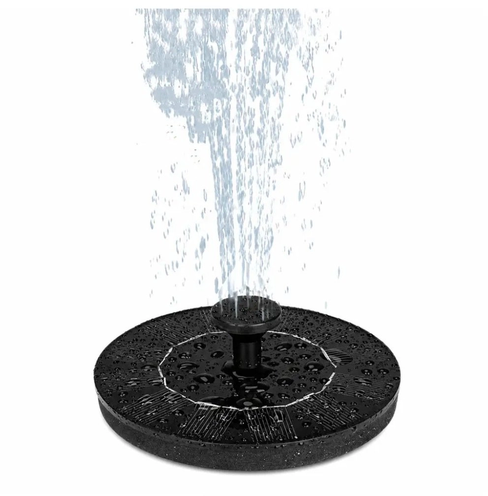 Lean Solar Garden Fountain For Pond