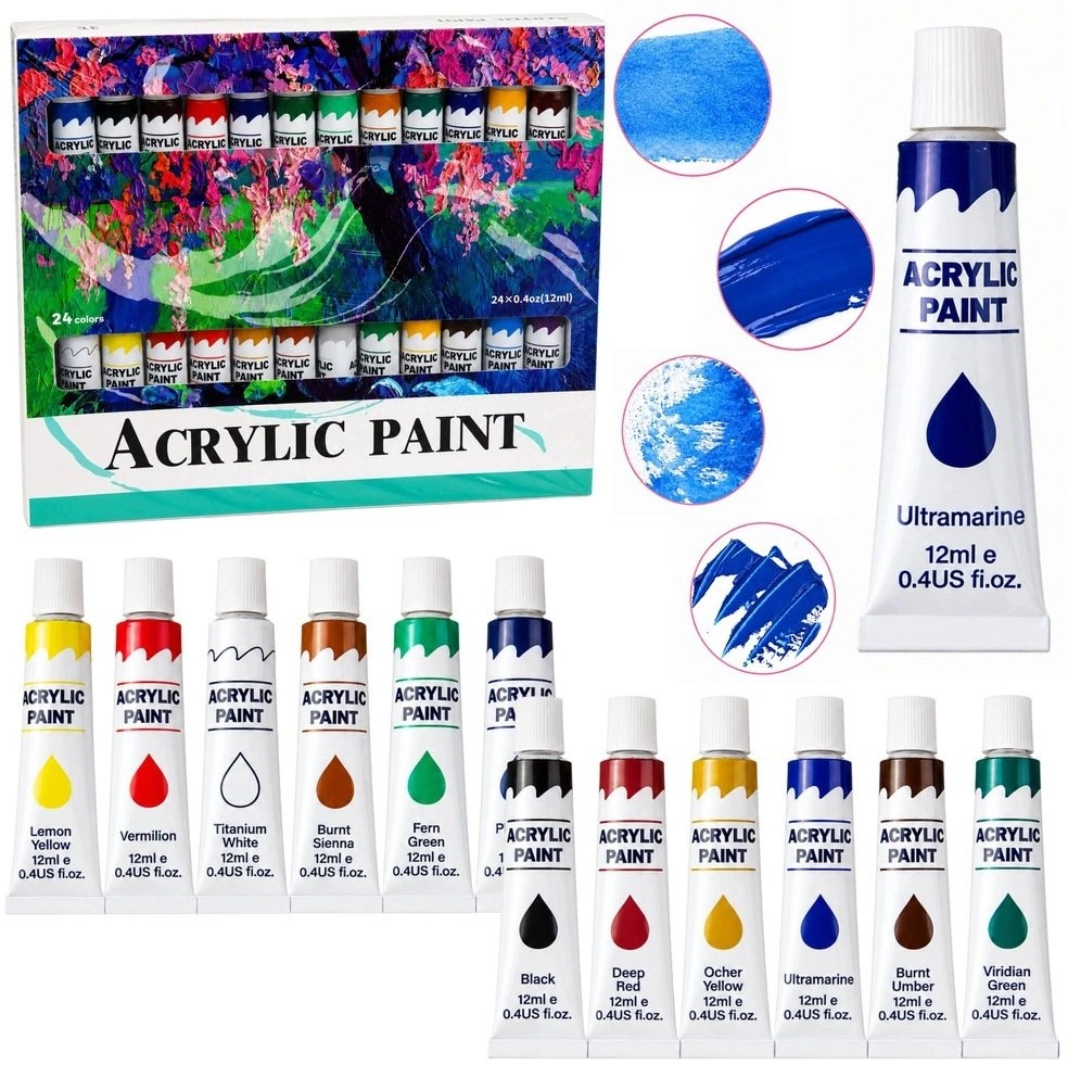 Lean Painting Set Artistic Acrylic Paints