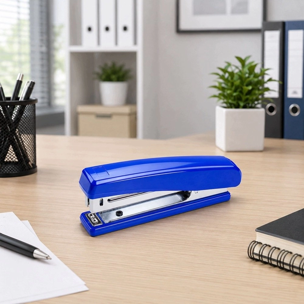 Lean Stapler Office Stapler Plastic Blue