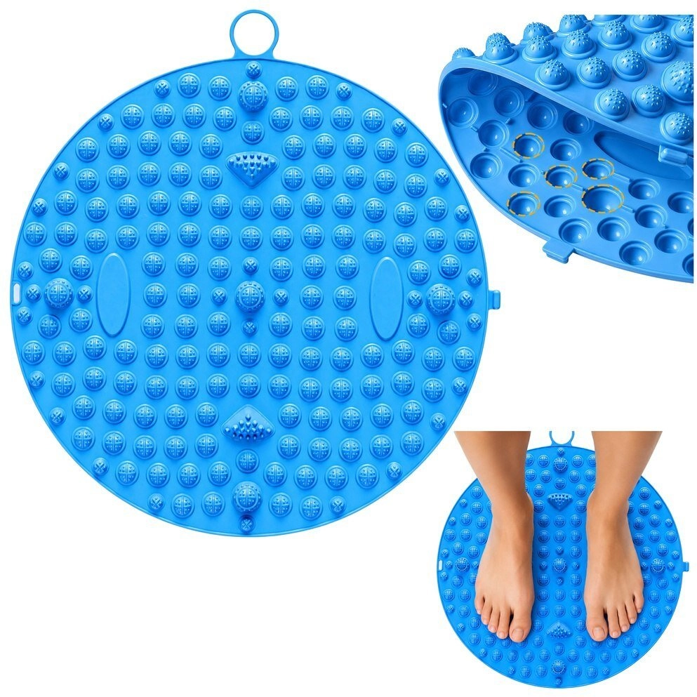 Lean Round Acupressure Mat Foot Massager