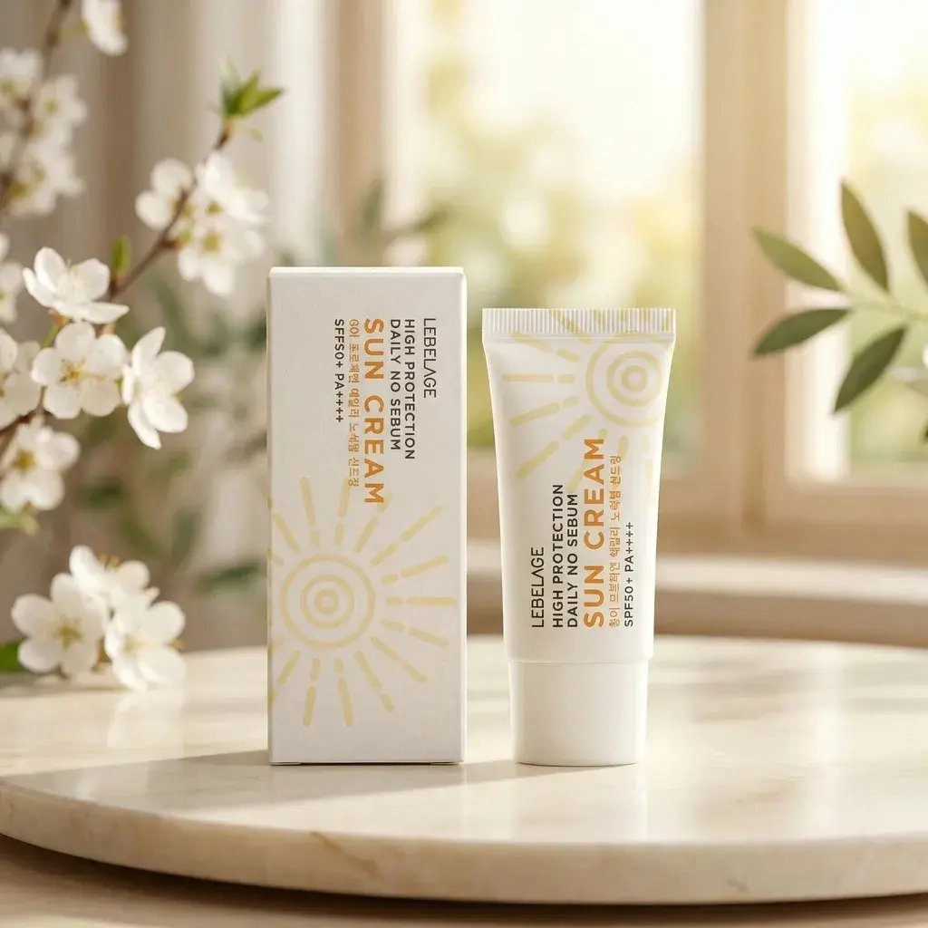 LABELING Cream d/tw. SPF 50+ NO