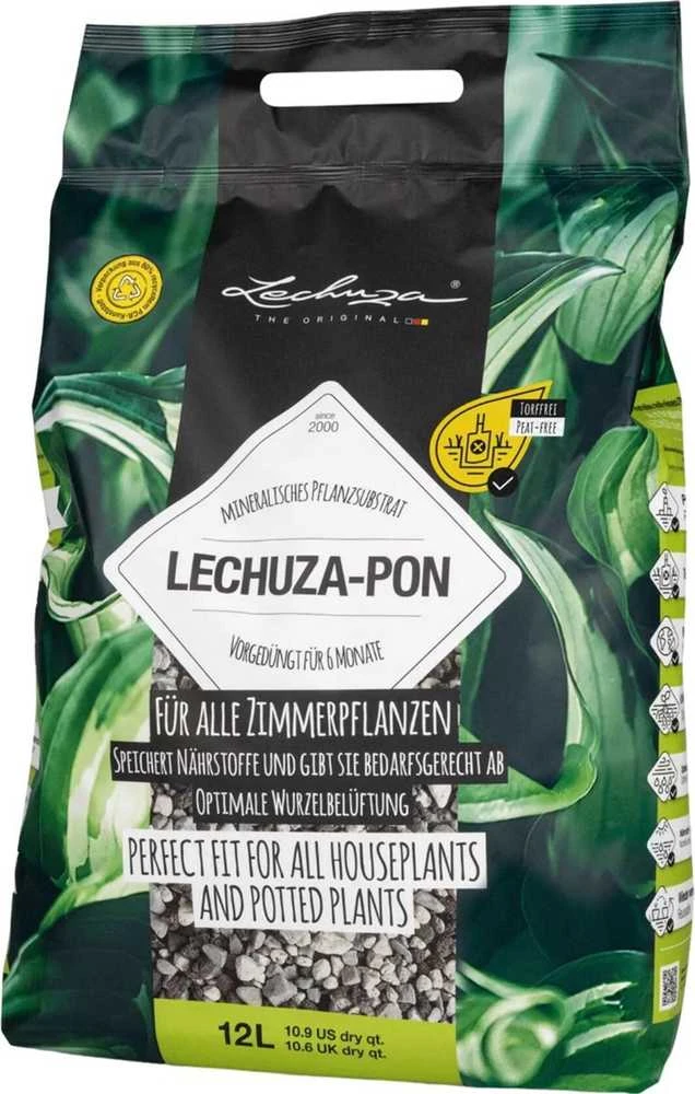 Substratas su ilgalaikio veikimo trąšomis LECHUZA-PON