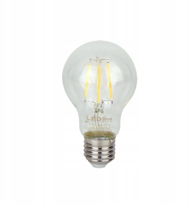 LED spuldze E27 4W 2700K 480lm