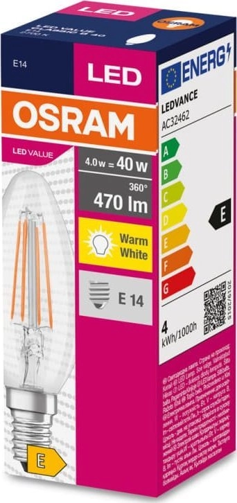 Osram 4058075438637 LED bulb Warm white