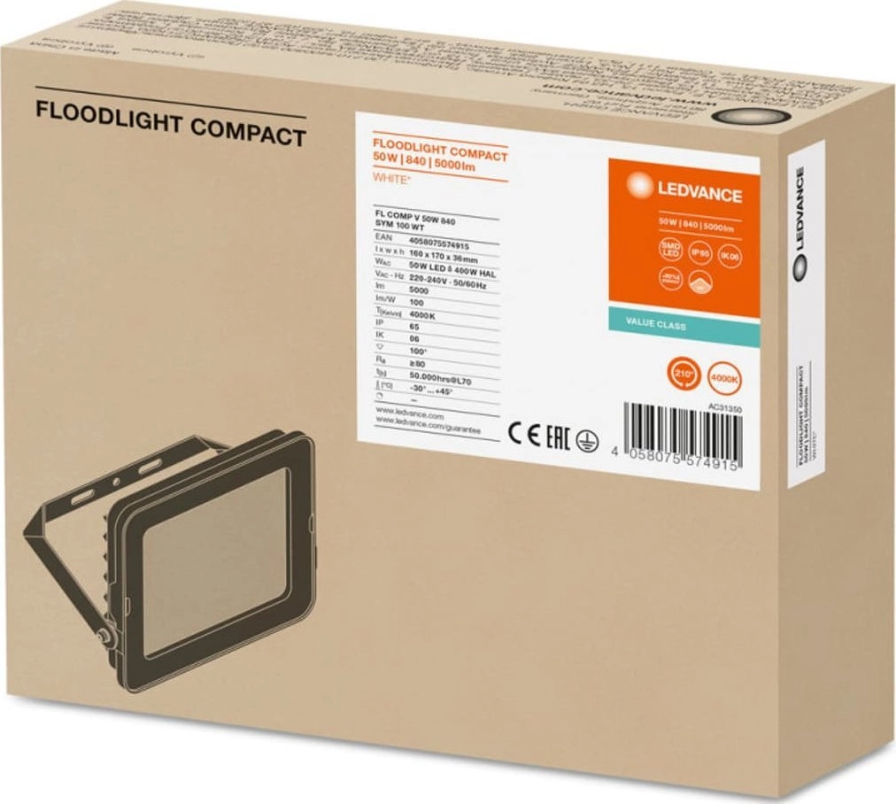 Ledvance floodlight LED projector FLOOD COMPACT