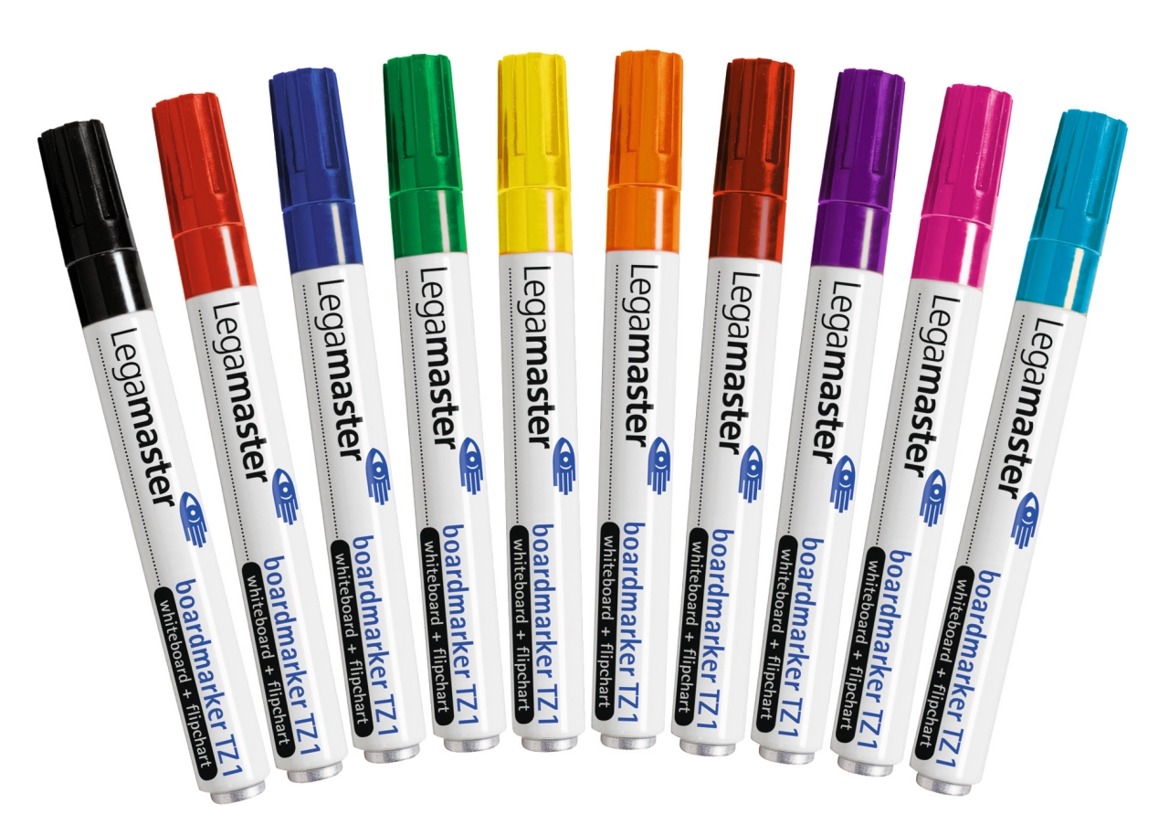 Legamaster TZ1 board marker assorted 10pcs