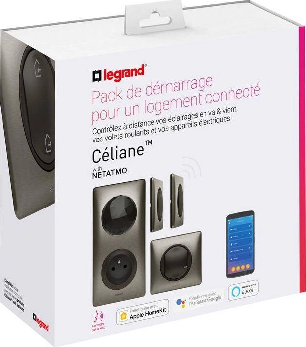 Legrand Celiane with Netatmo extended starter
