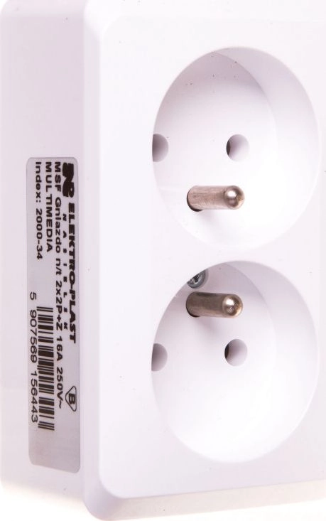 Legrand SOCKET 2X2P+Z 16 RO DZ