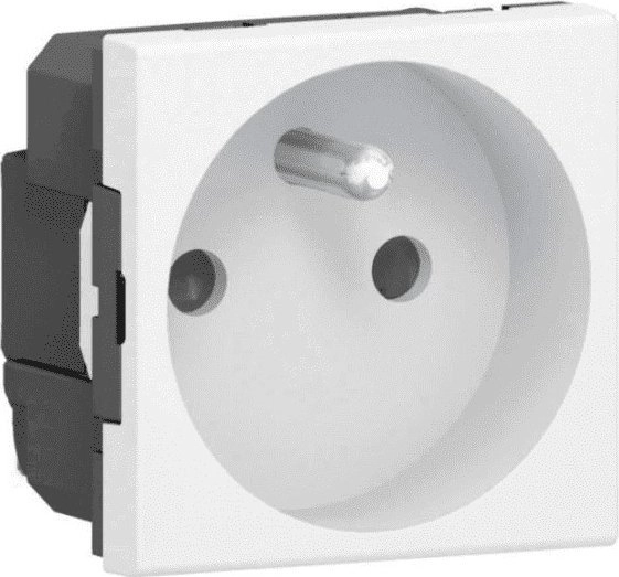 Legrand MOSAIC Socket 2P+Z connection via