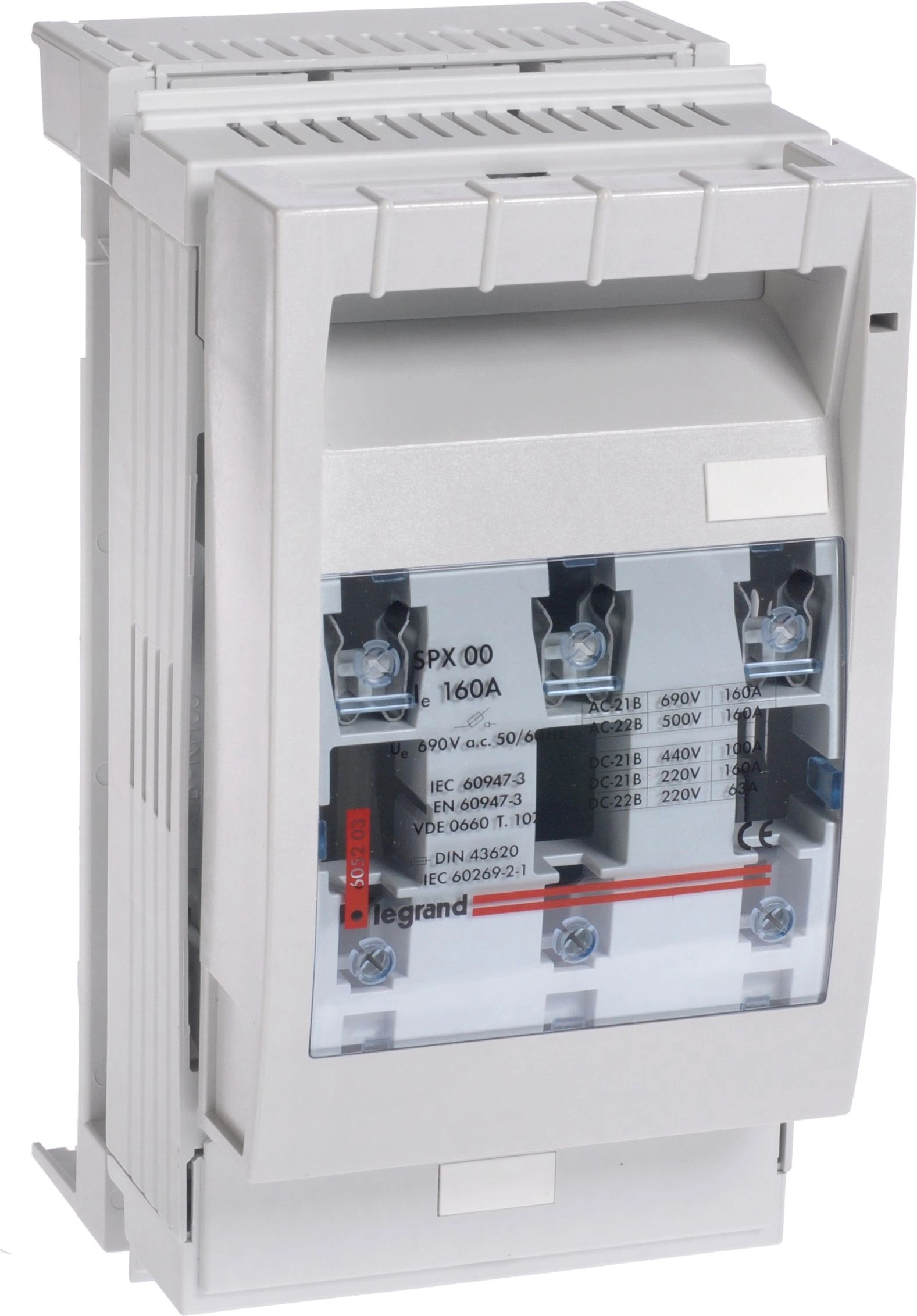 Legrand Fuse switch 3P 160A NH000