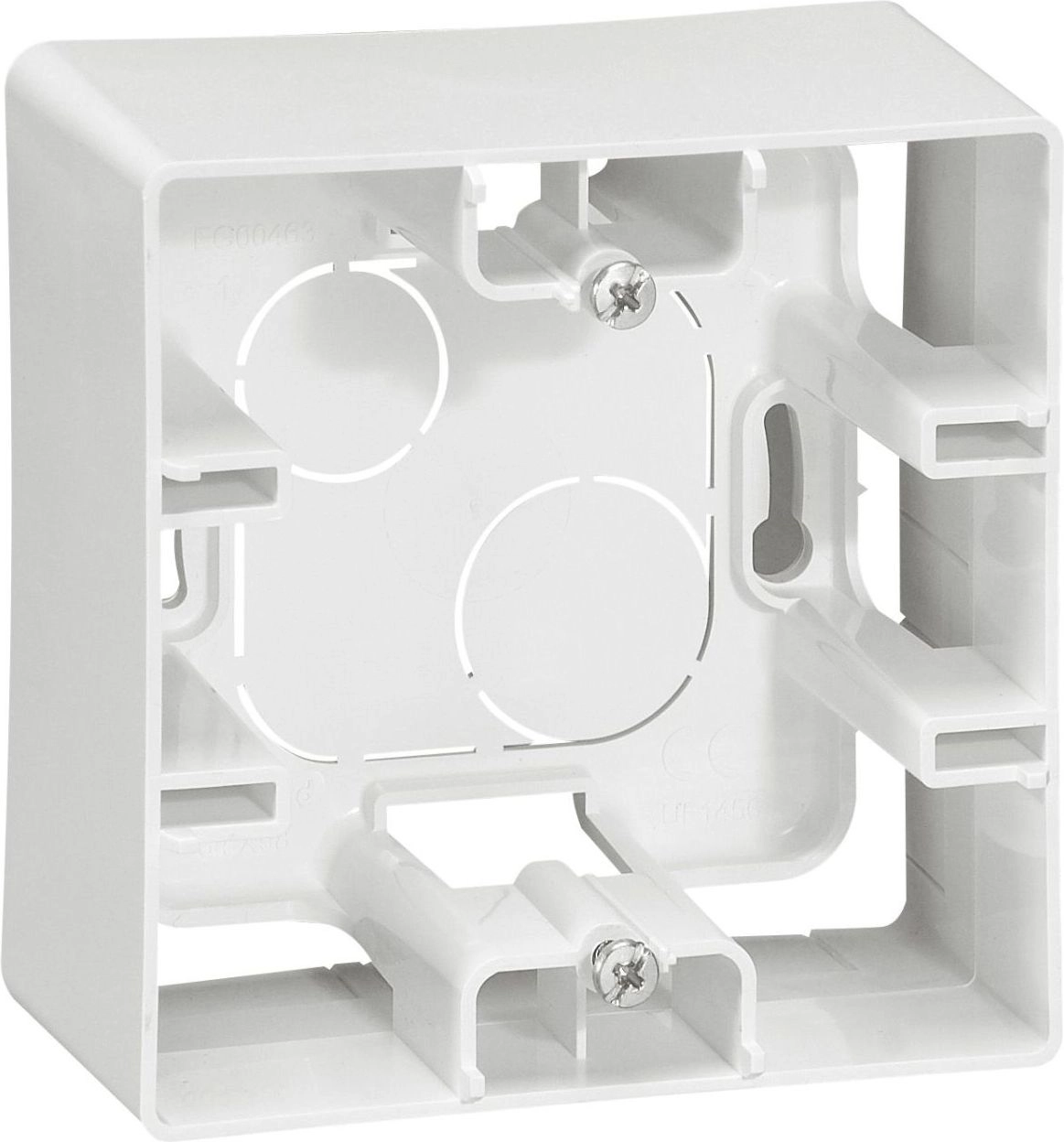 Legrand Niloe single surface-mounted box white