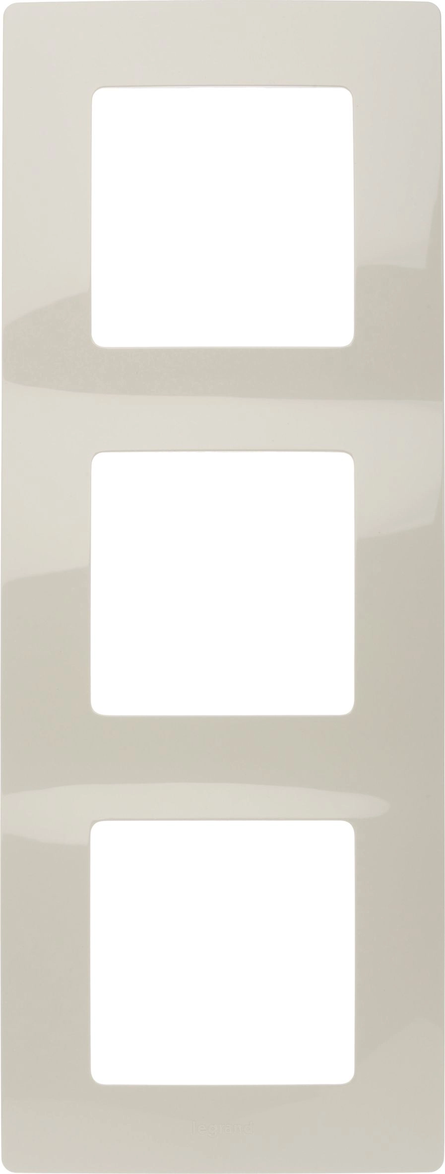 Legrand Triple frame Niloe cream 665013