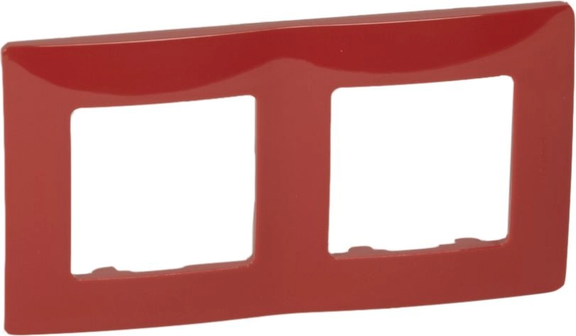 Legrand Niloe red double frame 665022