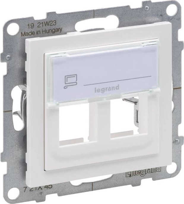 Legrand SUNO Adapter KEYSTONE double white