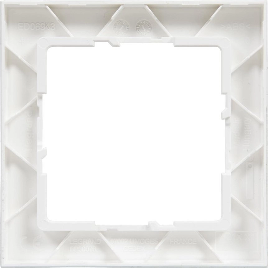 1G PLATE WHITE 721501 3414972042673