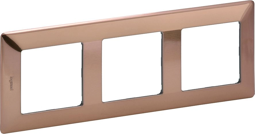 Legrand 754163 wall plate/switch cover Copper