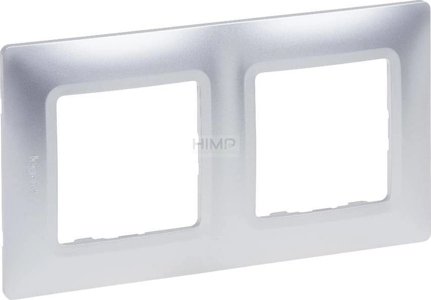 Legrand Niloe Selection Aluminum double frame