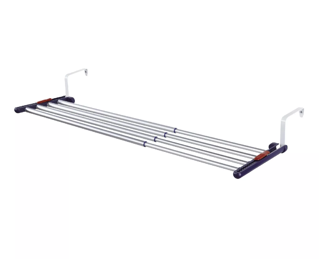 Leifheit Quartett Duo Wall-mounted rack Black