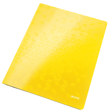 Leitz WOW Cardboard Yellow A4 13644799