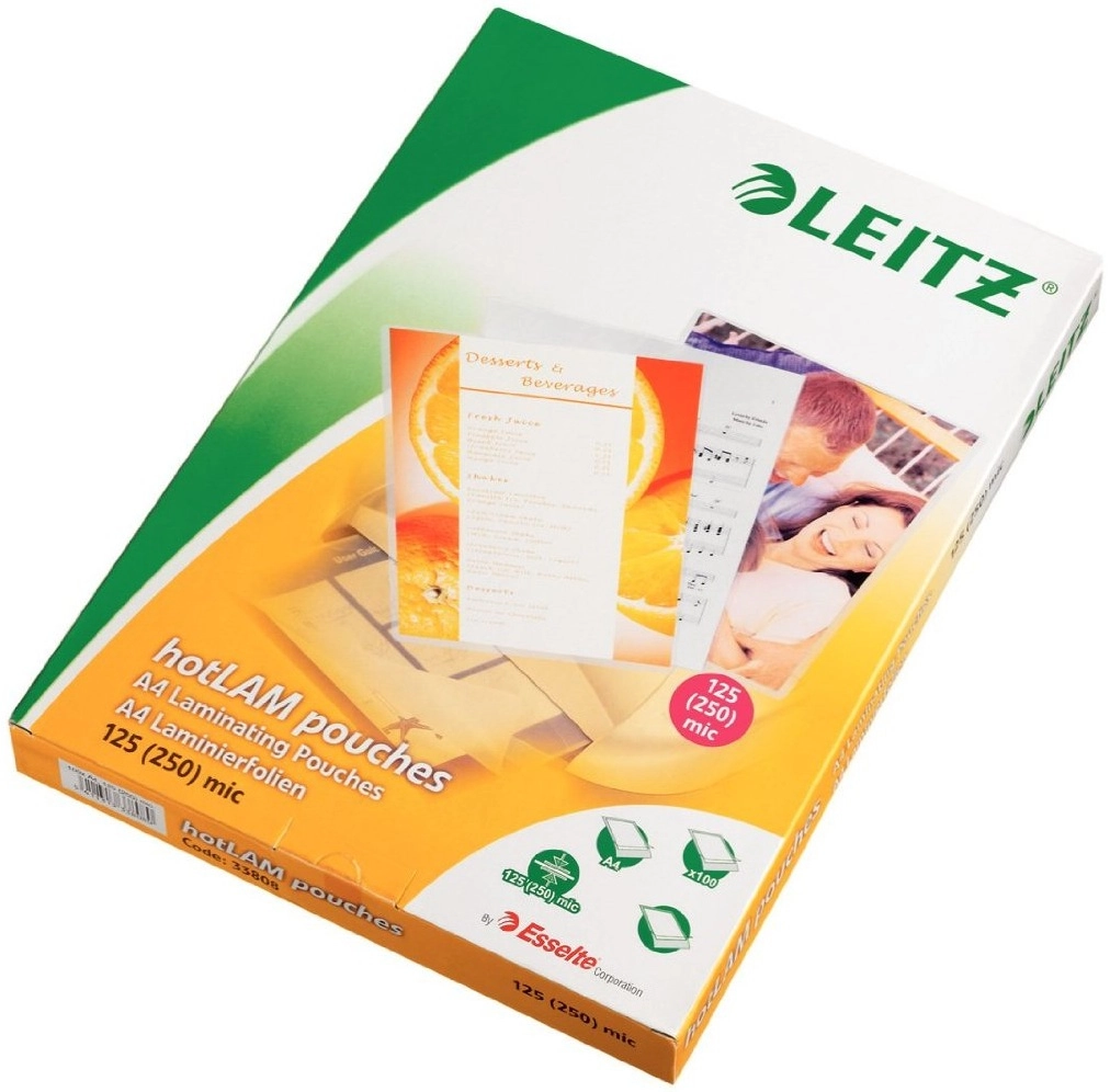 Leitz 33808 laminator pouch 100 pc(s)