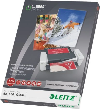 Leitz iLAM Ultra-premium Glossy A3 Laminating