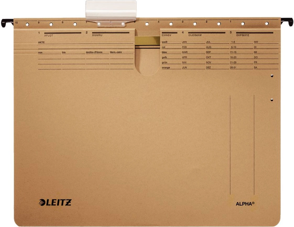 Leitz Alpha hanging folder A4 sulphate