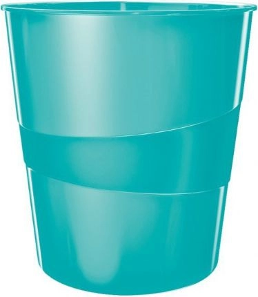 Leitz Wow waste bin 15L turquoise